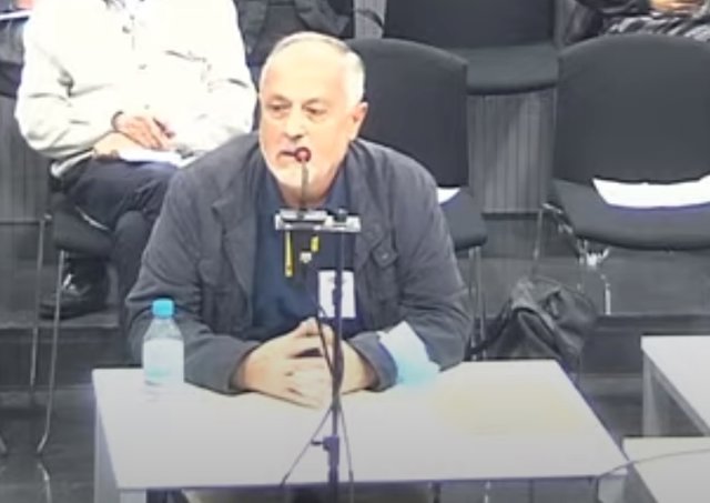 José Manuel García en el juicio