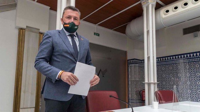 Archivo - Pascual Salvador, diputado de Vox en la Asamblea Regional de Murcia