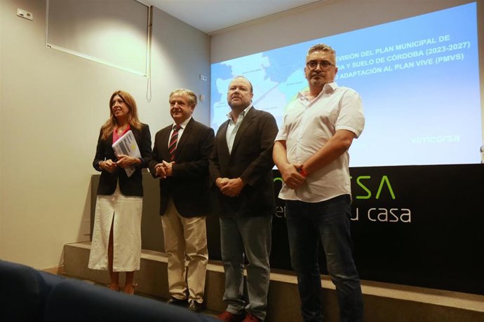 Presentación del Plan de Vivienda y Suelo de Vimcorsa.