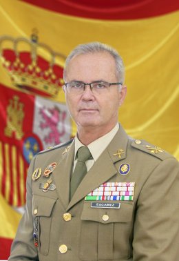 Archivo - El teniente general Alejandro Escámez Fernández, Jefe del Mando de Canarias del que depende la Comandancia General de Baleares.