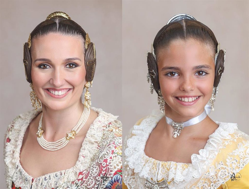 Laura Mengo y Paula Nieto, falleras mayores de Valncia 2023