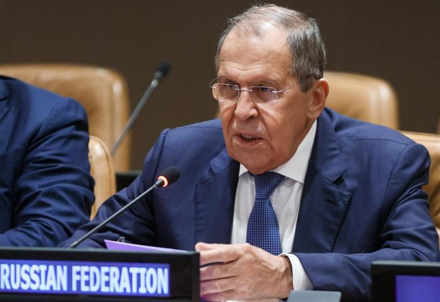 El ministro de Exteriores de Rusia, Sergei Lavrov