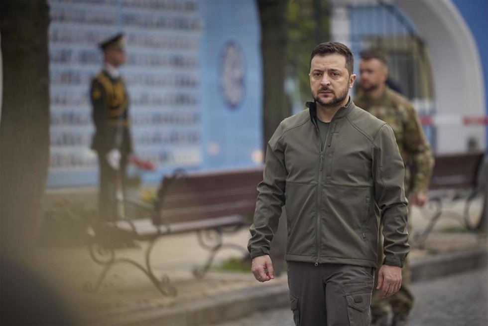 Volodimir Zelenski.