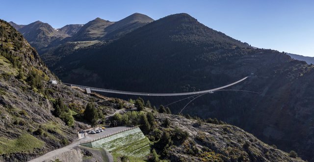 Puente Tibetano en Andorra