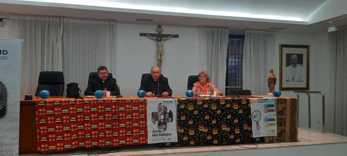 El arzobispo de Mérida-Badajoz, Celso Morga, presenta el Domund 2022