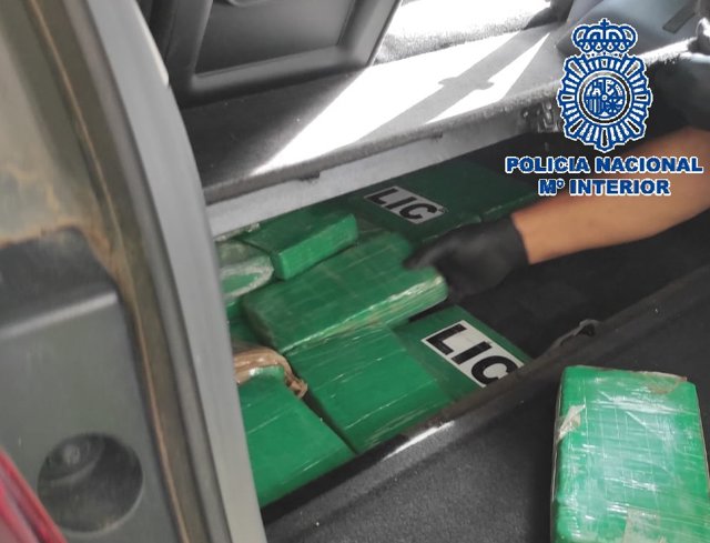 Droga intervenida en una operación policial