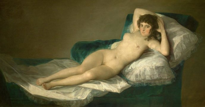 'La Maja Desnuda', Y Dos Obras Más Del Thyssen, Se Unen Día Mundial De La Lucha Contra El Cáncer De Mama