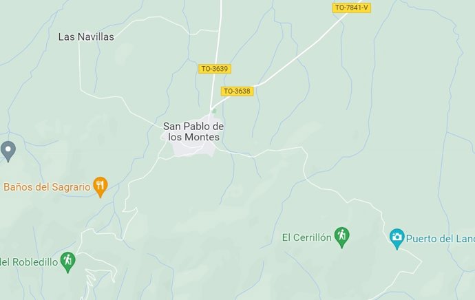 Archivo - Imagen de San Pablo de los Montes en Google Maps