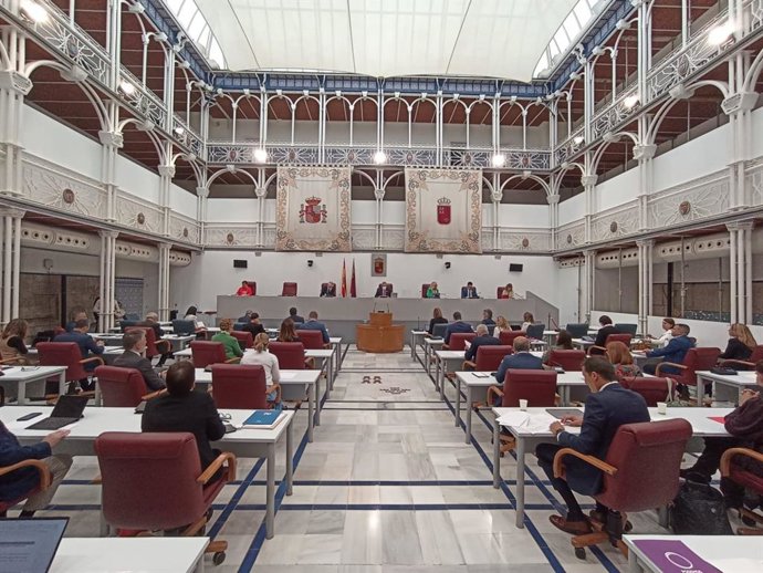 Imagen del Pleno de la Asamblea Regional
