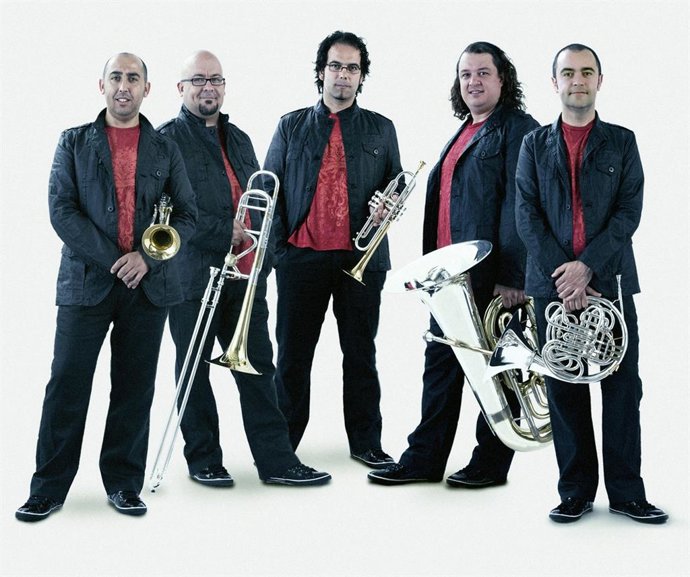 El quinteto de metales 'Spanish Brass'