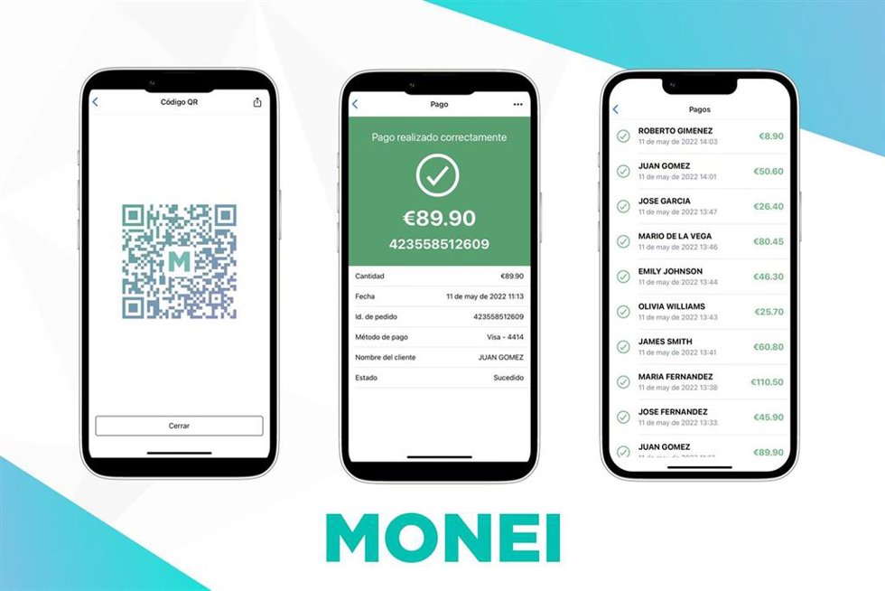 Imagen de recurso del datáfono de Monei.