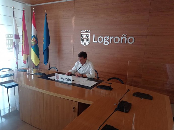 Archivo - El portavoz del Gobierno municipal de Logroño, Kilian Cruz-Dunne