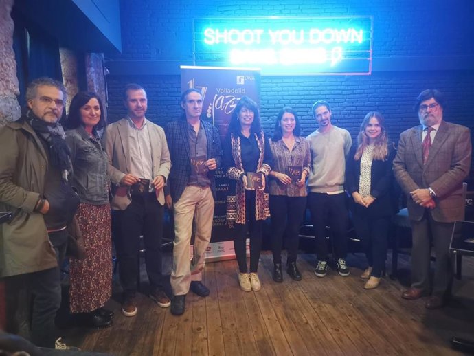 Ana Redondo, junto con organizadores, músicos y patrocinadores del '17 Valladolid Jazz'.