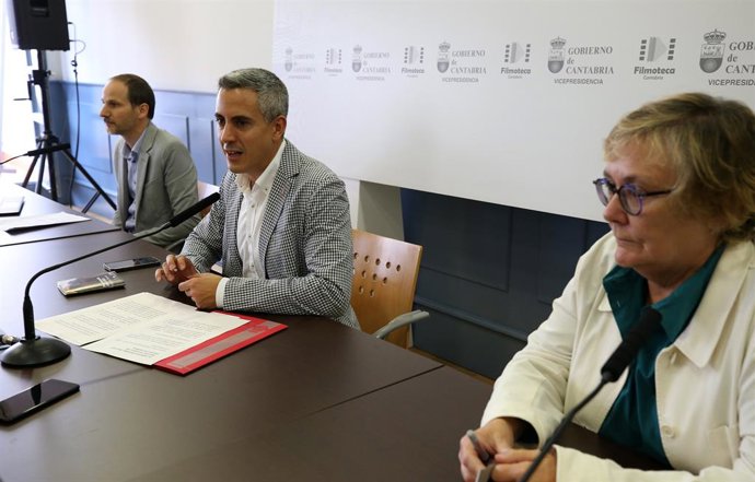 Presentación en rueda de prensa de la programación de la Filmoteca Regional para la temporada 2022-2023.