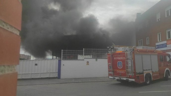 Imagen de la nave afectada.