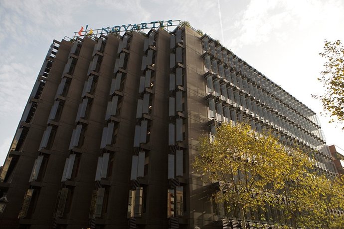Archivo - Seu de la farmacutica Novartis a Barcelona
