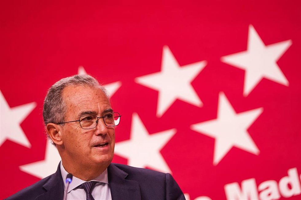 Enrique Ossorio, vicepresidente y consejero de Educación y Universidades de la Comunidad de Madrid
