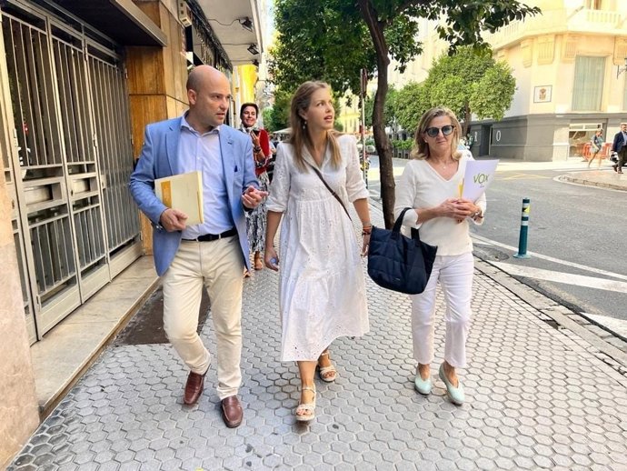 Peláez en el centro de Sevilla