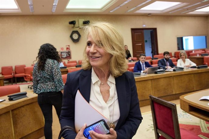 La presidenta interina del Consejo de Administración RTVE, Elena Sánchez