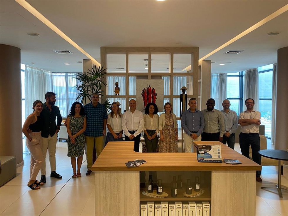 Empresarios de Castilla y León en Costa de Marfil.
