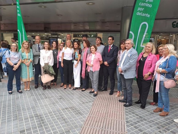 Una de las actividades con motivo del Día Mundial Contra el Cáncer de Mama.