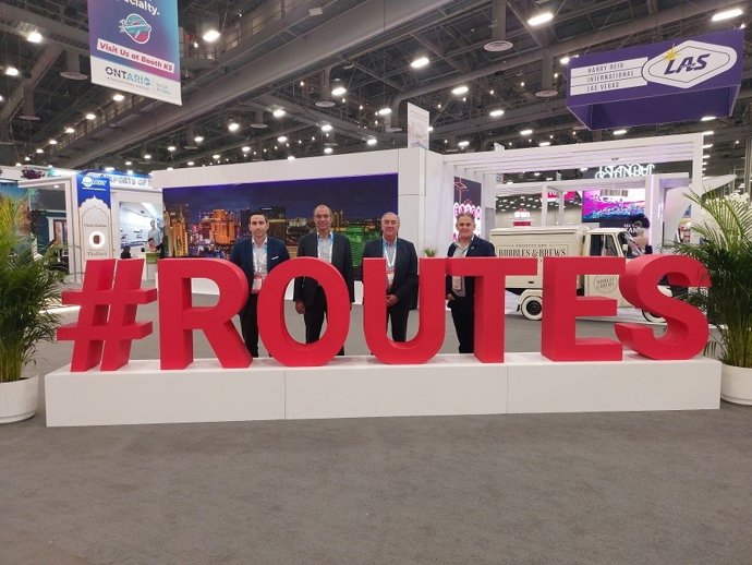 Turismo Costa del Sol participa en Routes World en Las Vegas para seguir avanzando en conectividad