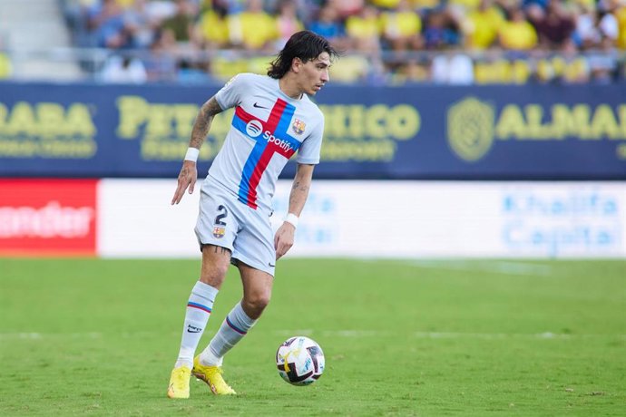 Archivo - El lateral del FC Barcelona, Héctor Bellerín
