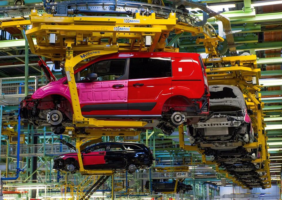 Archivo - Planta de Ford en Almussafes