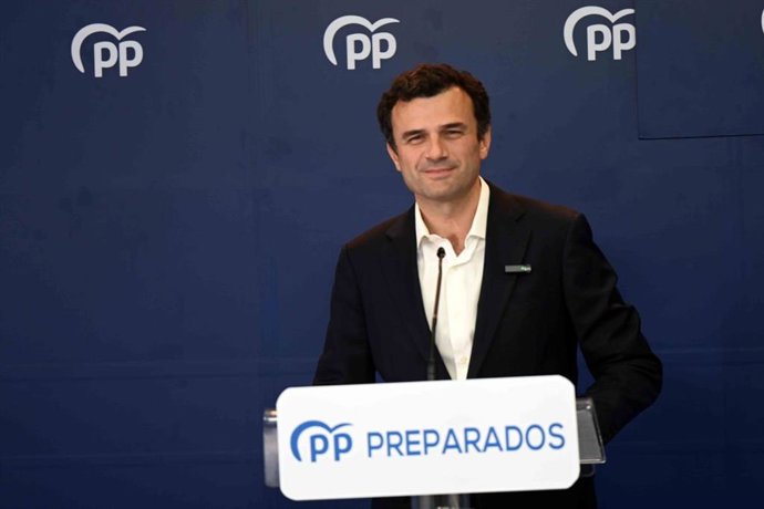 El presidente del PP provincial en Cádiz, Bruno García, en una imagen de archivo
