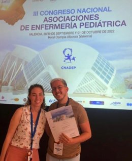 Residente de Enfermería Pediátrica premiado