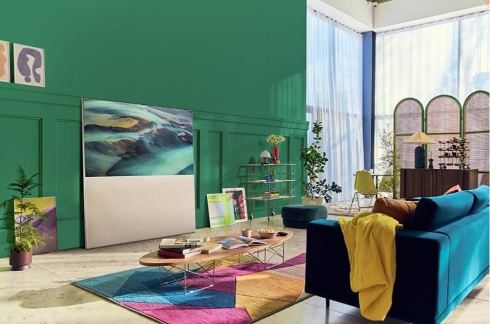Televisor Easel de la gama LifeStyle de LG