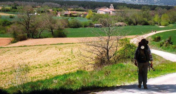 Imagen del camino mozárabe.