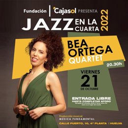 Cartel de Bea Ortega Quartet.