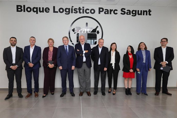 Visita al bloque logístico de Mercadona en Parc Sagunt,