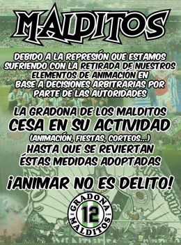 Publicación de la Gradona de los Malditos