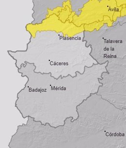 Alertas para el 20 de octubre en Extremadura