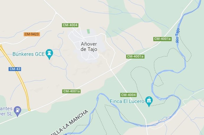 Archivo - Imagen de Añover de Tajo en Google Maps