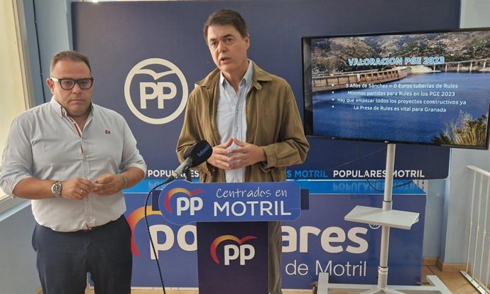 Juan José Ruiz Joya y Carlos Rojas, del PP