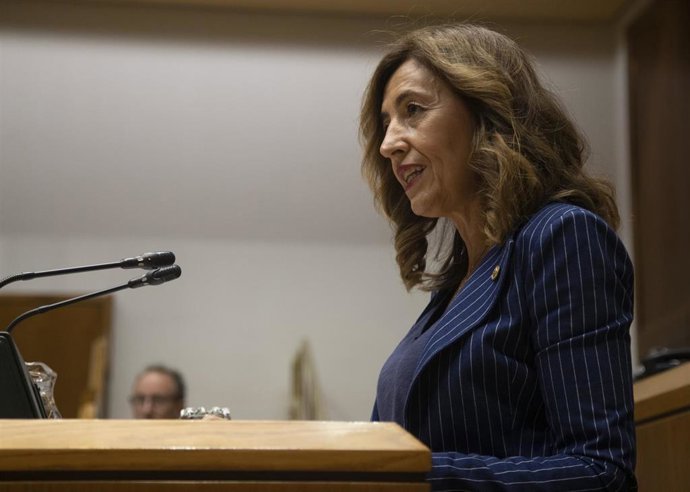 Archivo - La consejera de Gobernanza Pública y Autogobierno, Olatz Garamendi