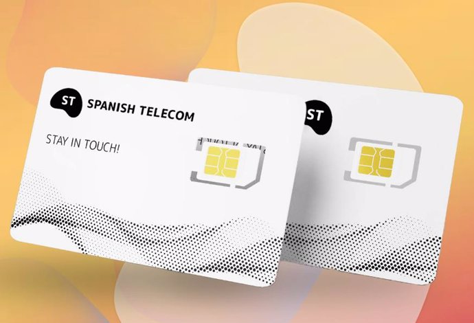 Tarjeta SIM Card Spanish Telecom.