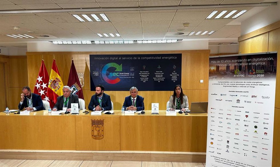 Presentación de la 10 edición del Smart Energy Congress de la plataforma enerTIC, en el Ayuntamiento de Madrid