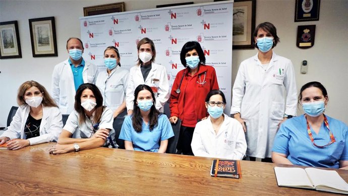 Profesionales que integran la unidad de Ortogeriatría del Hospital Reina Sofía.