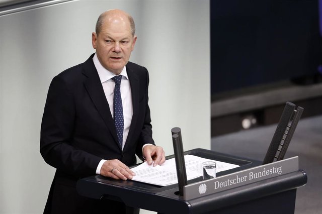 El canciller alemán, Olaf Scholz.