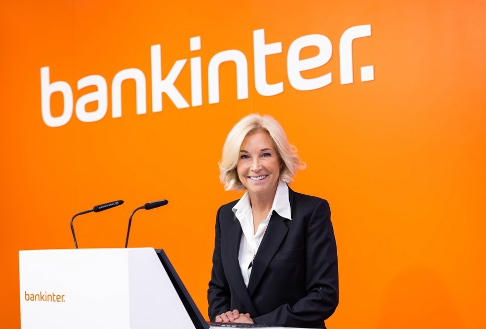 La consejera delegada de Bankinter, María Dolores Dancausa, durante la presentación de resultados del tercer trimestre de 2022. En Madrid, a 20 de octubre de 2022.