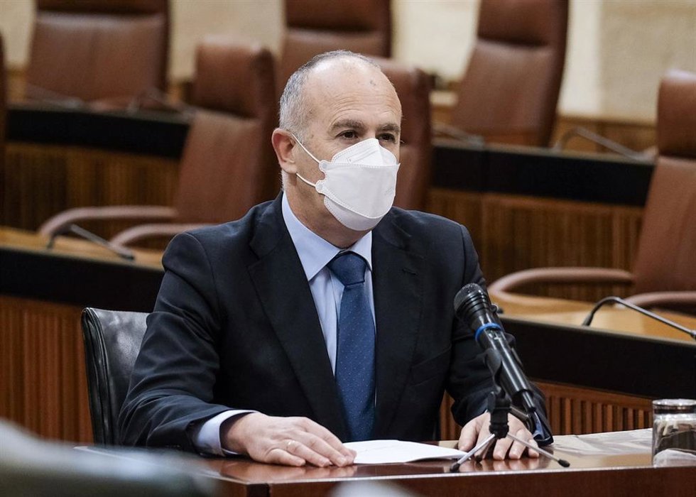 Archivo - El director del Consejo de Transparencia y Protección de Datos de Andalucía, Jesús Jiménez, en una foto de archivo.