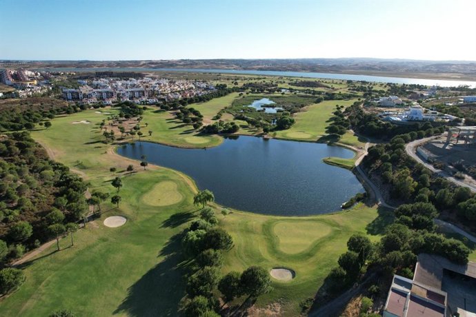 Campo de golf en la provincia de Huelva.