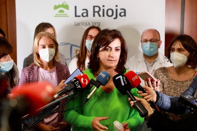 La presidenta del Gobierno riojano, Concha Andreu