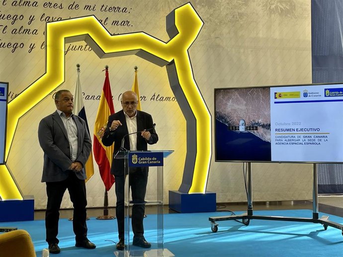 Presentación de la candidatura de Gran Canaria para ser sede de la Agencia Espacial Española