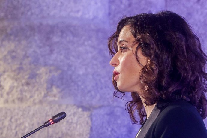 La presidenta de la Comunidad de Madrid, Isabel Díaz Ayuso. Archivo.