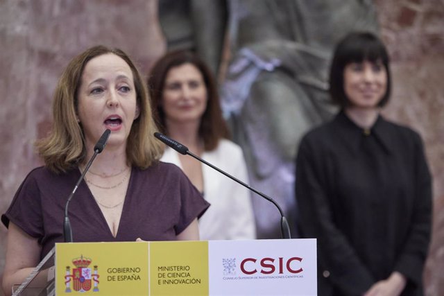 Archivo - La presidenta del Consejo Superior de Investigaciones Científicas (CSIC), Eloísa del Pino,
